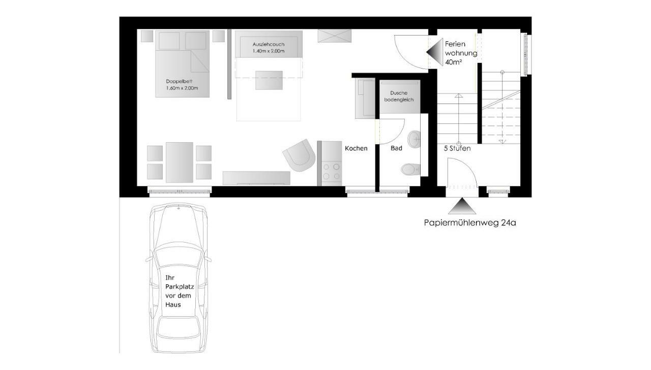 Apartment Papiermuehle24 Erfurt Exterior photo
